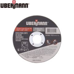 Disco para Corte de Acero Inoxidable 4 1/2" x 1 mm, Ubermann