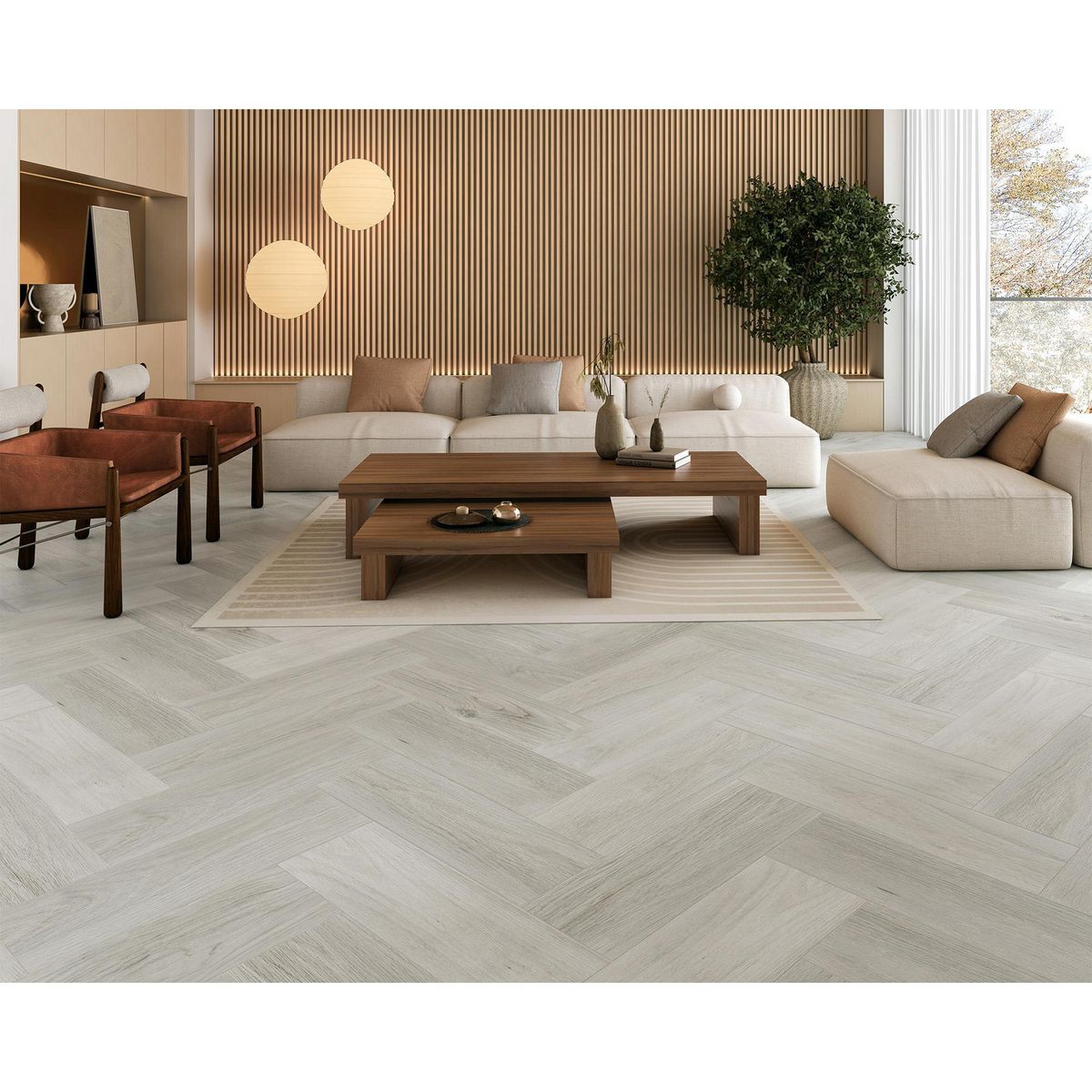 Holztex - Piso Gres Bocaray Gris 20X60 Mate 1.68M2