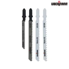 Kit de Hojas para Sierra Caladora 4 Piezas Ubermann
