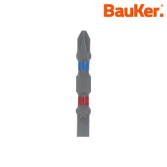 Set de Puntas Cruz y Plana 2" 2 Piezas Bauker