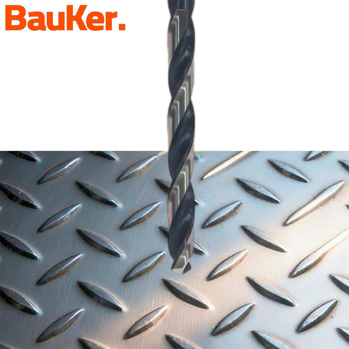 Broca Hexagonal para Metal 7/32" Bauker, marca Bauker - Foto 2