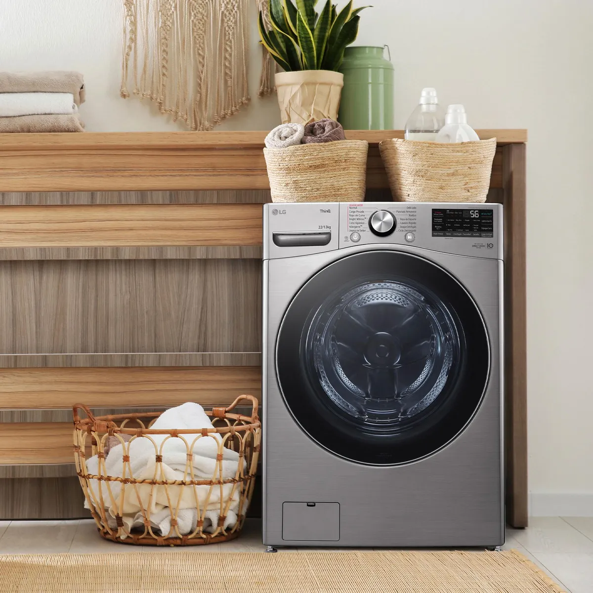 Lg - Lavasecadora LG 22/13KG