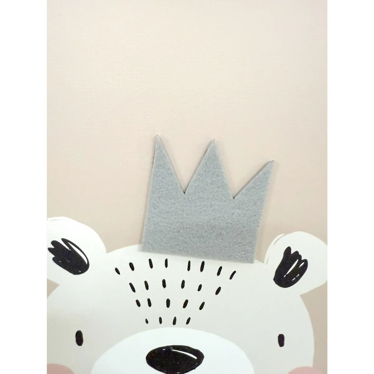 Canvas Inf Oso Crown 30x40, marca Just Home Collection - Foto 2