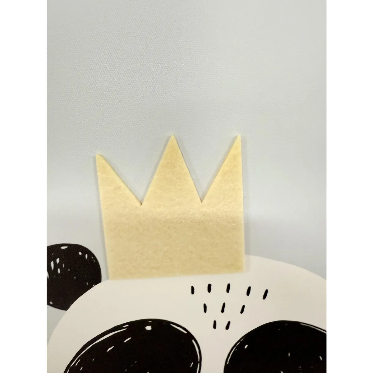 Canvas Inf Panda Crown 30x40, marca Just Home Collection - Foto 2