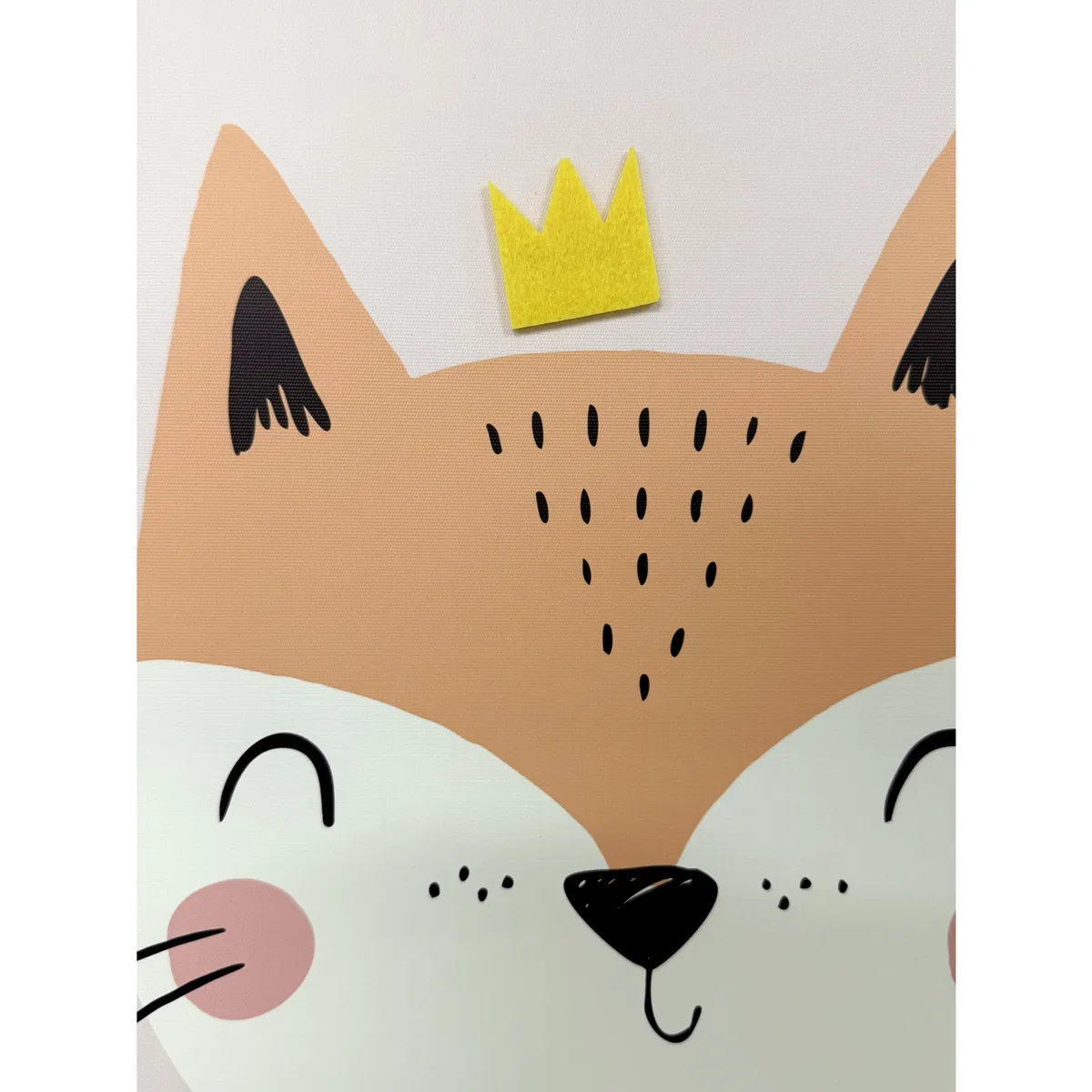 Canvas Inf Gato Crown 40x50, marca Just Home Collection - Foto 2