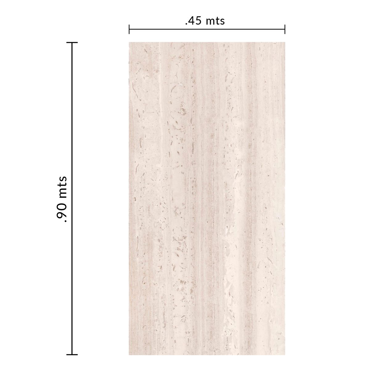 Piso Ceramico Alban Gris 45X90 Mate 1.62M2, marca Tecnopiso - Foto 2