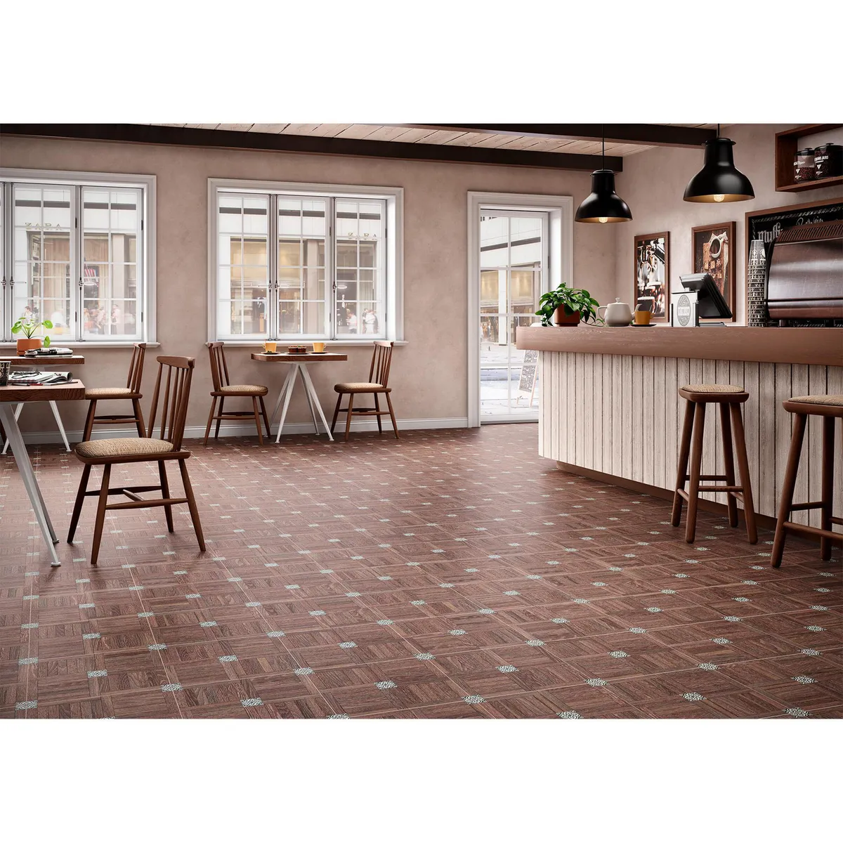 Artemis - Piso Ceramico Laurel Roble 37X37 Mate 2.11