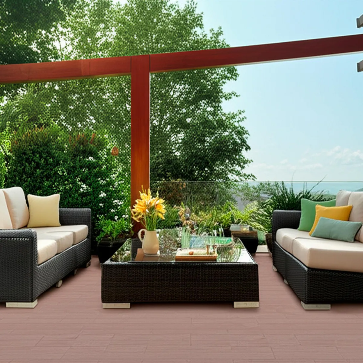 Artemis - Piso Ceramico Sabina Caoba 18X60.6 cm Mate 1.64 m2