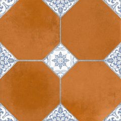 Piso Ceramico Cordia Terracota 37X37 Mate 2.11