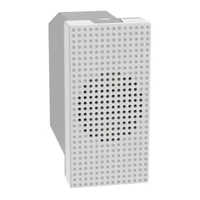 Zumbador 1 Módulo, Blanco