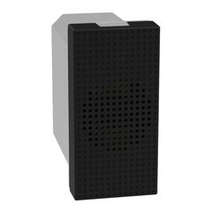 Zumbador 1 Módulo, Negro Mate