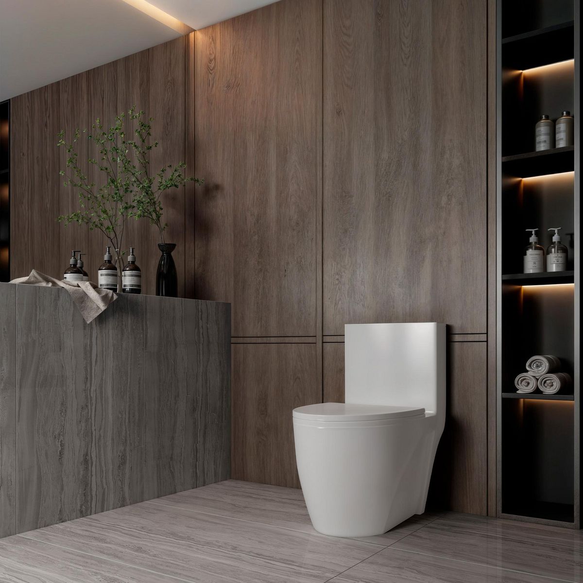 Sanitario wc One Piece Sant Pietro Blanco, marca Tendenzza - Foto 2