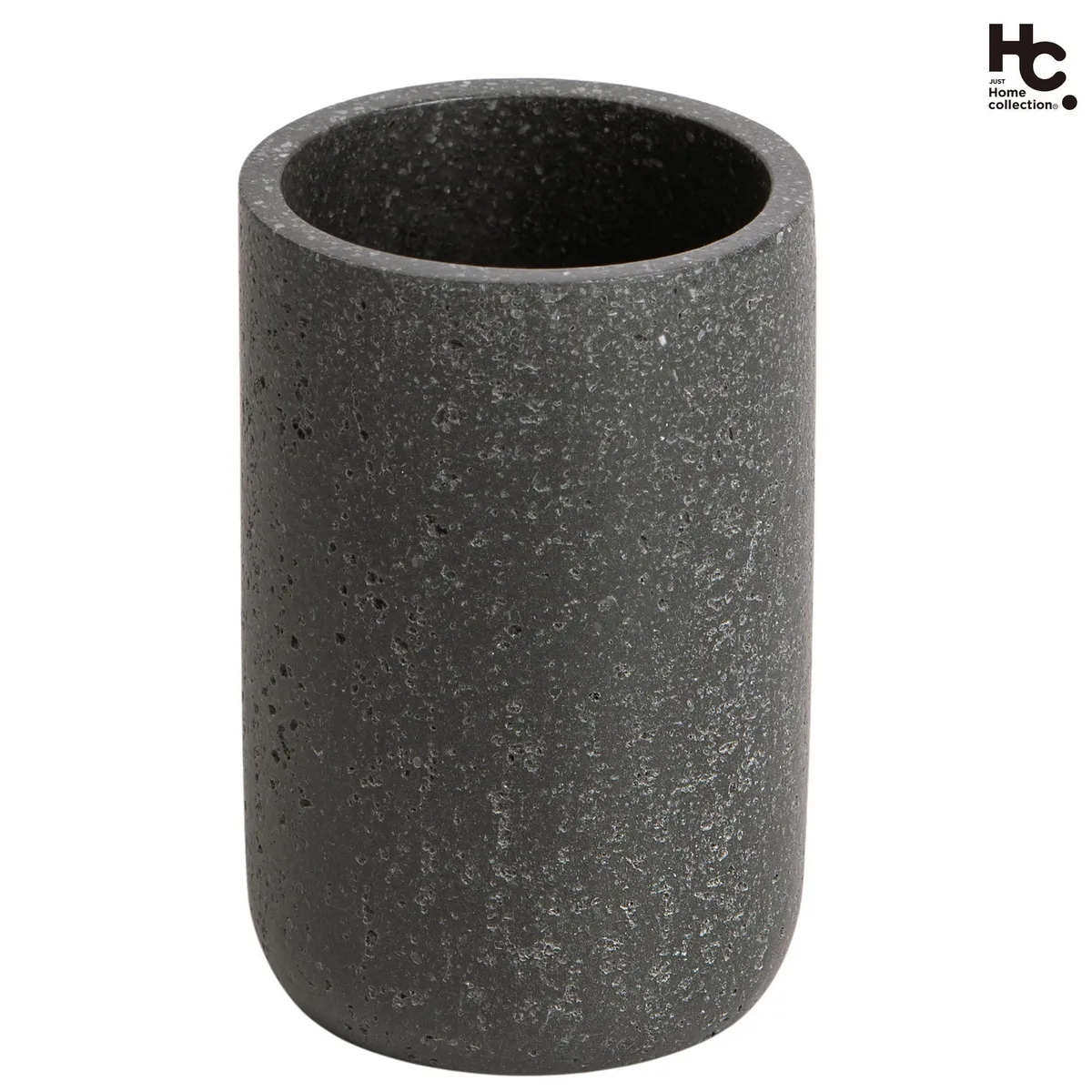 Vaso Piedra Negro, marca Just Home Collection - Foto Principal