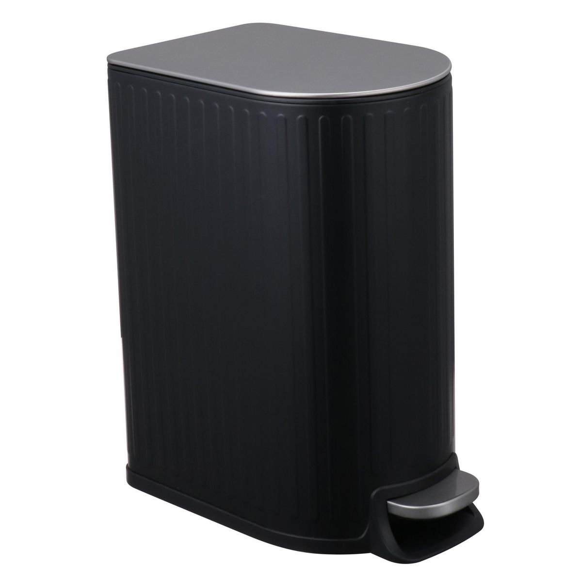 Bote de Basura 8 Litros Negro, marca Just Home Collection - Foto Principal