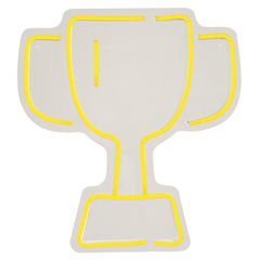 Lámpara de mesa neon copa mundial