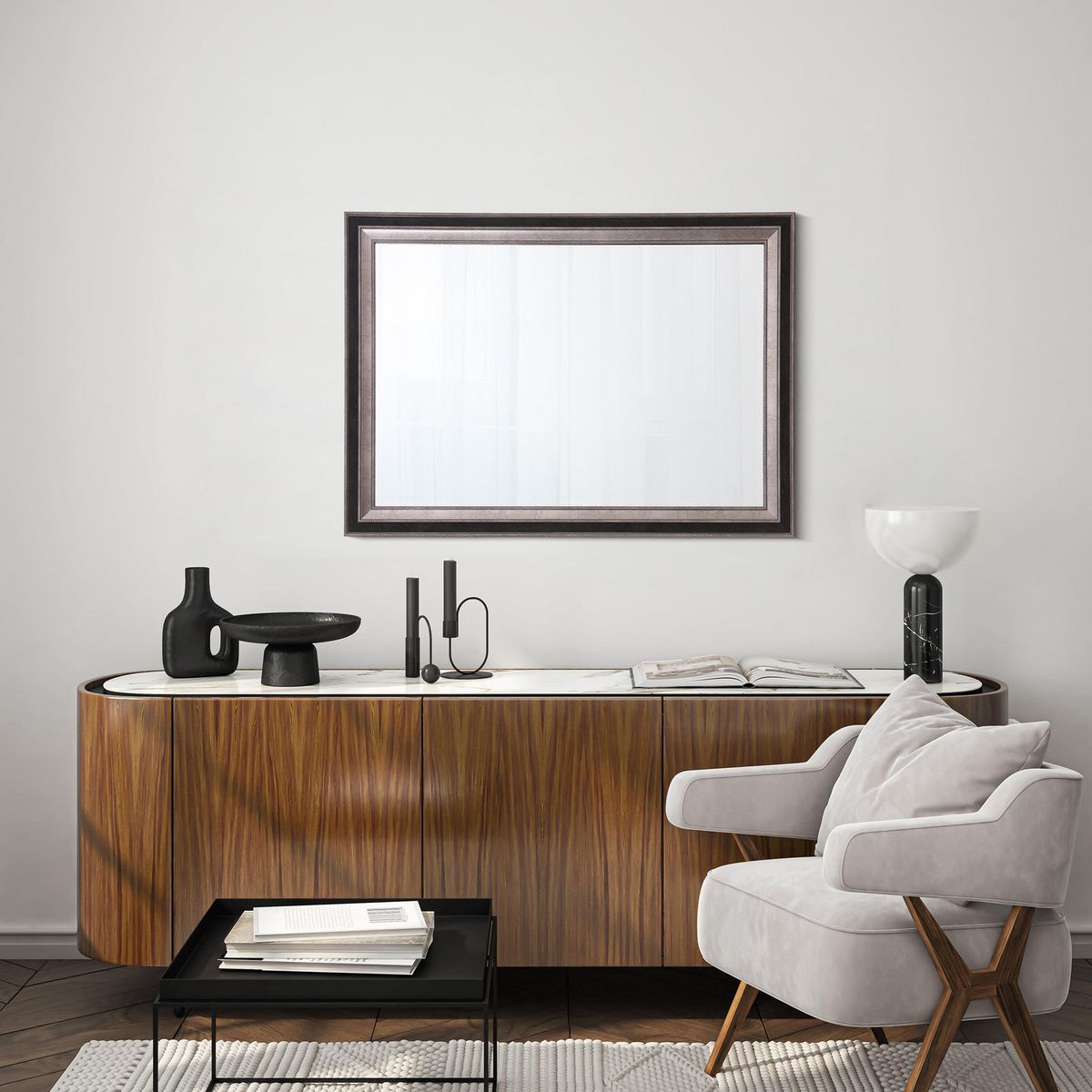 Just Home Collection - Espejo Envejecido 78x108