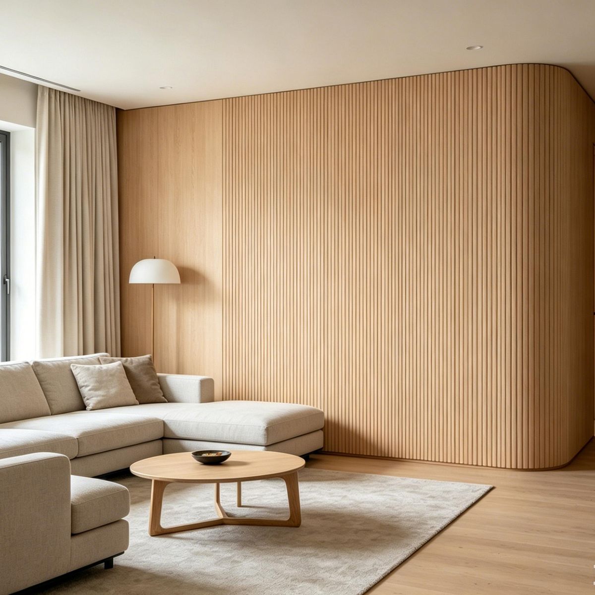 Lambrin para interior WPC Flex 60x240 cm mate 1.44 m2, marca Holztek - Foto Principal