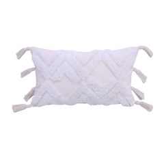 Cojin Flecos Beige 50x30
