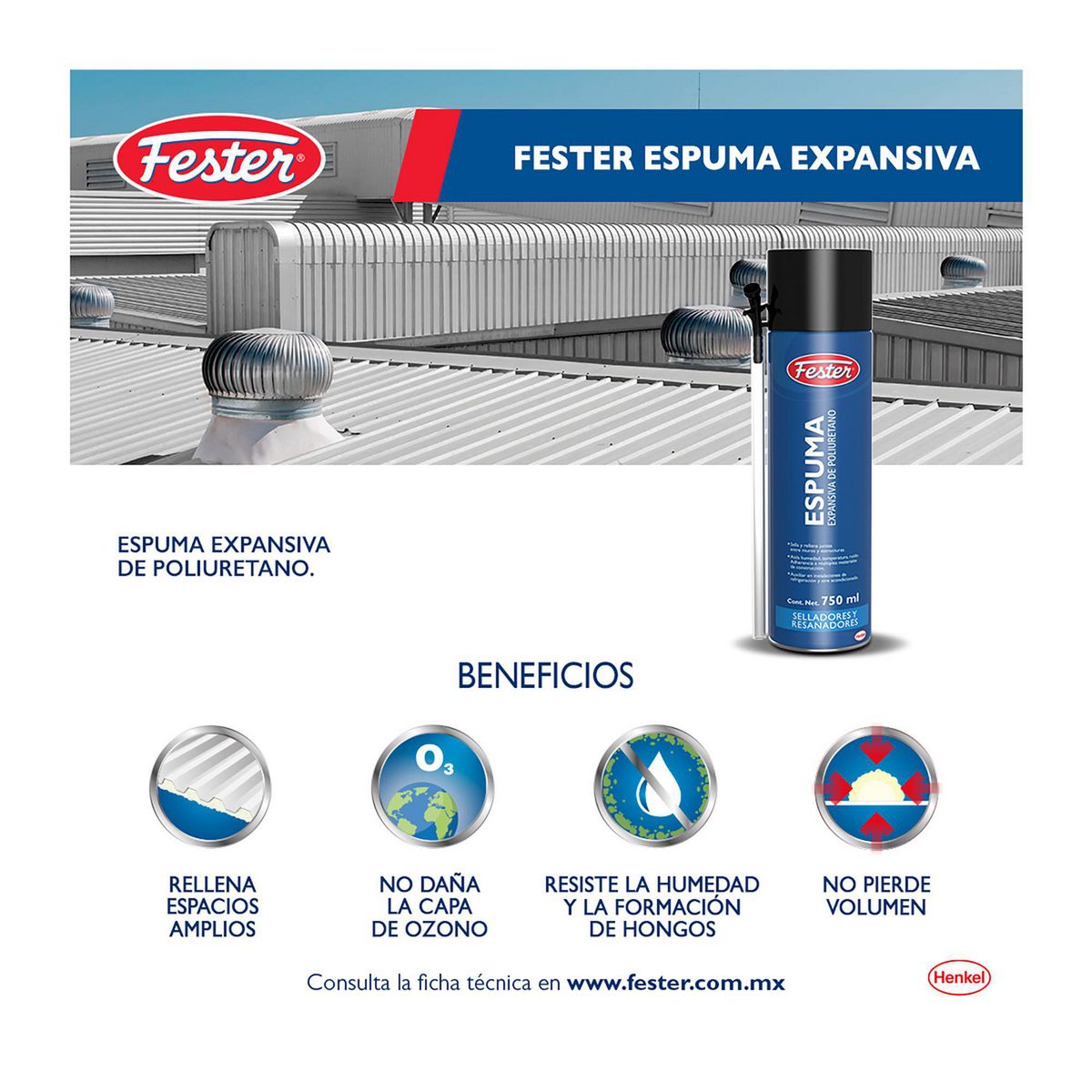 Fester Espuma Expansiva, marca Fester - Foto 2