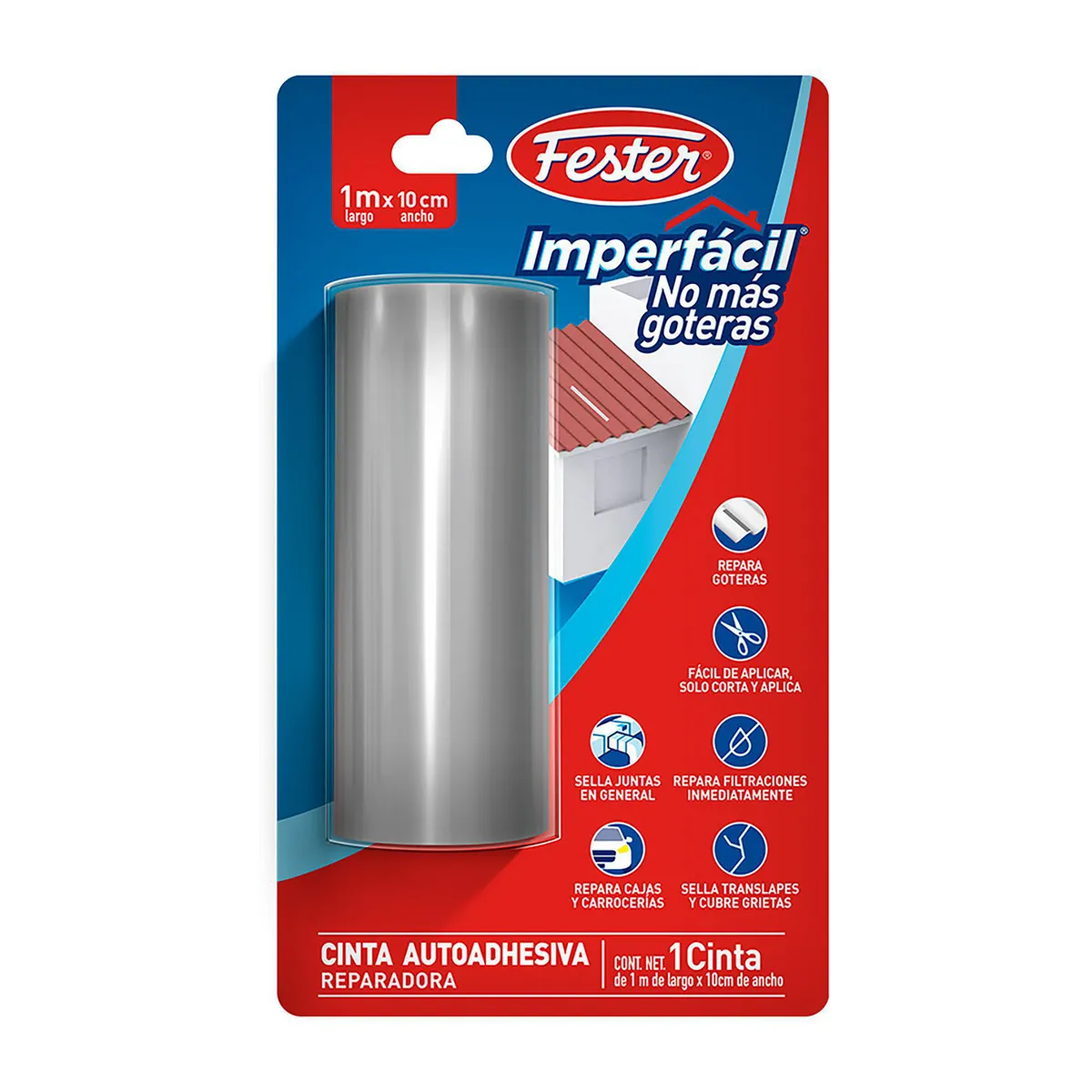 Imperfacil No Mas Goteras Cinta 1M, marca Fester - Foto Principal
