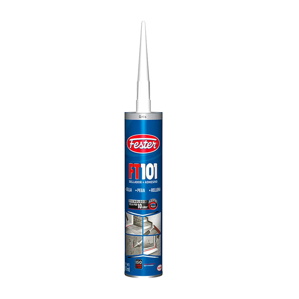 Sellador Elastomérico Ft101 Gris 280 Mililitros, marca Fester - Foto Principal
