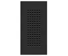 Zumbador 127V, 1 Módulo, Negro Mate