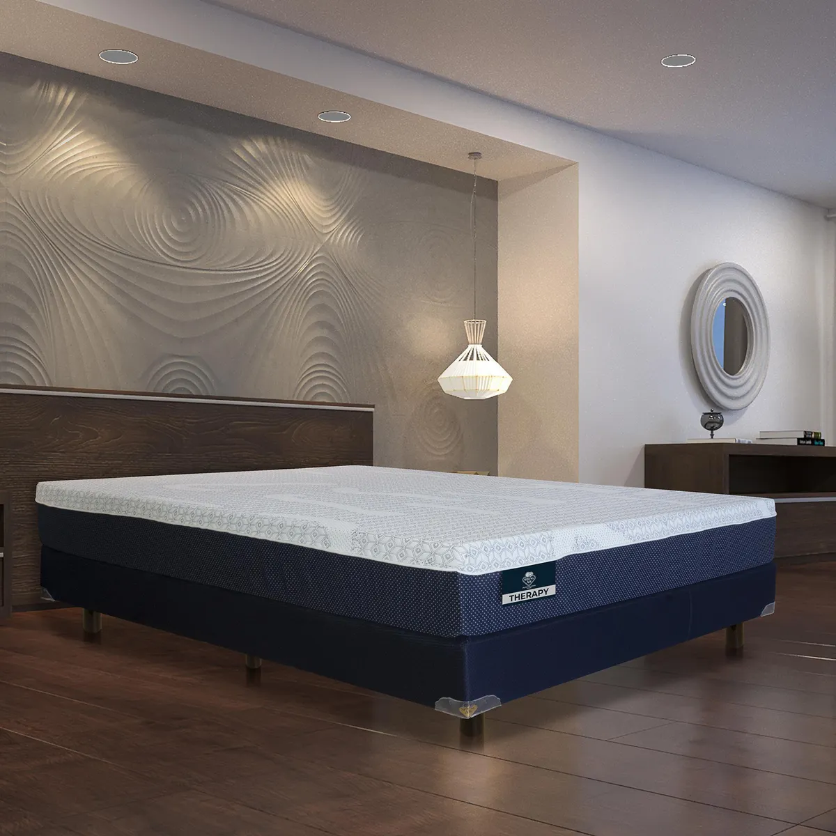 Spring Air - Colchón Queen Size Therapy en Caja