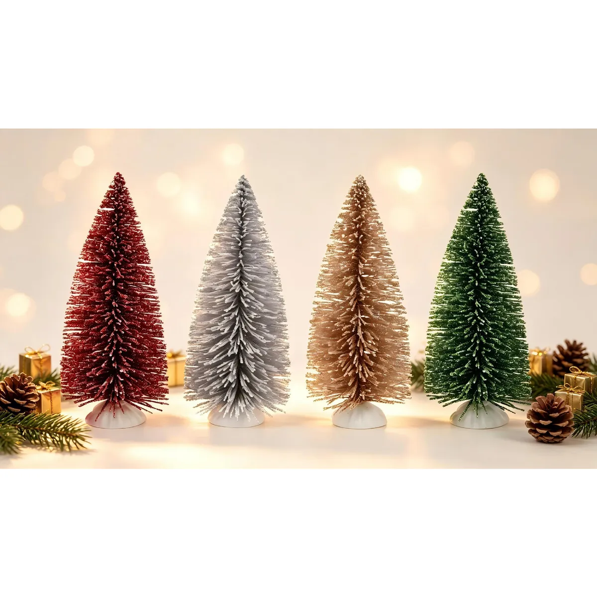 Figura Decorativa Ardono Árbol Dorado, marca Dear Santa - Foto 2