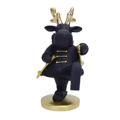 Figura Decorativa Navidad Reno 11.5X13X20 cm
