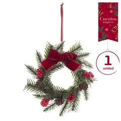 Adorno para árbol Corona 14 cm