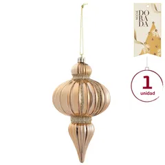 Esfera 15 cm Cobre Colección Noche Dorada