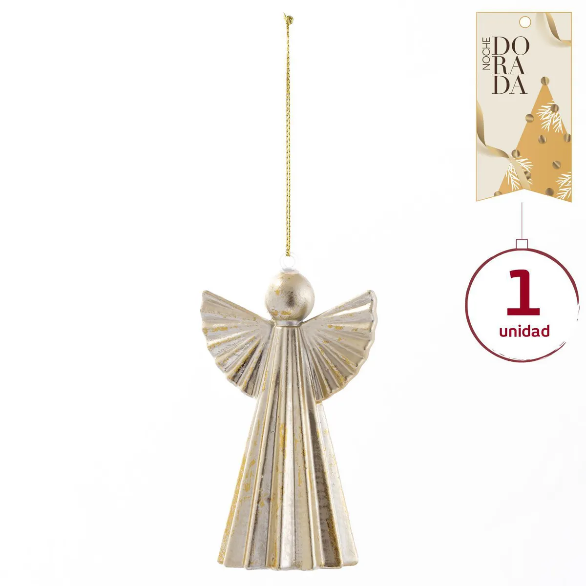 Adorno para árbol de Navidad Angel 10 cm, marca Dear Santa - Foto Principal