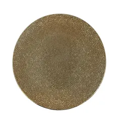 Base Plato Dorado 33 cm