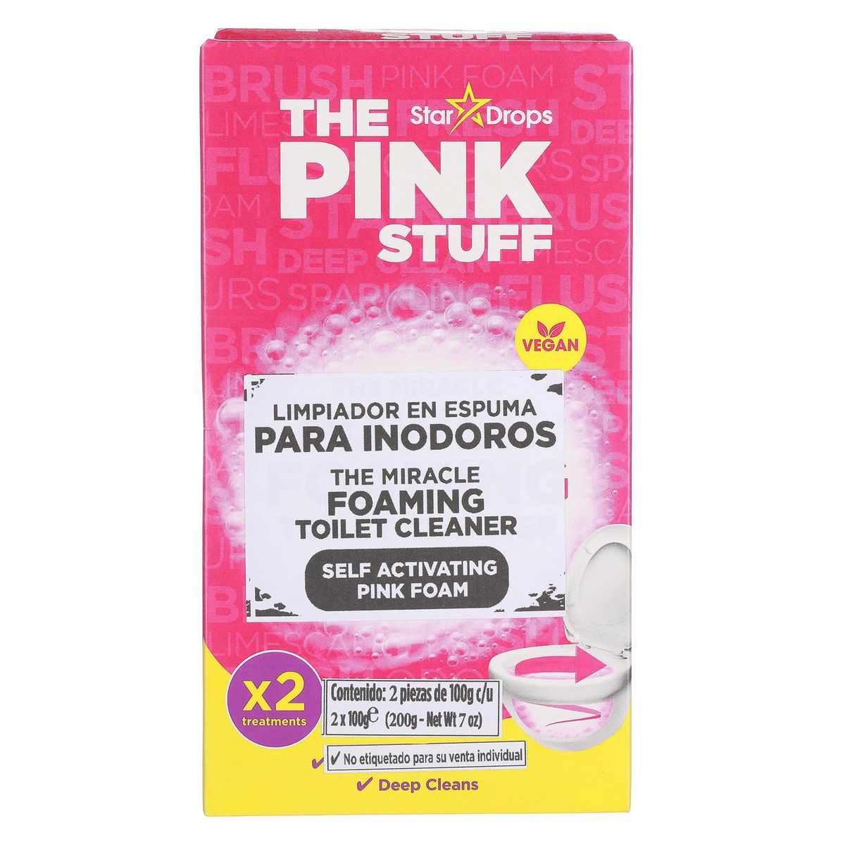 The Pink Stuff Limpiador de Inodoros 100 gr, marca Pink Stuff - Foto Principal