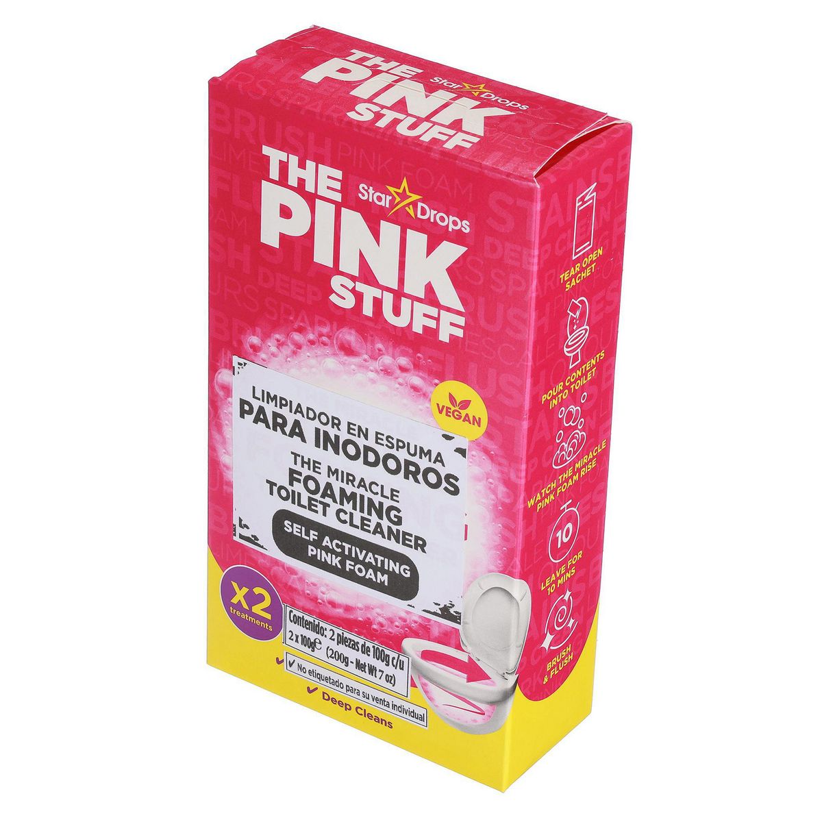 The Pink Stuff Limpiador de Inodoros 100 gr, marca Pink Stuff - Foto 2