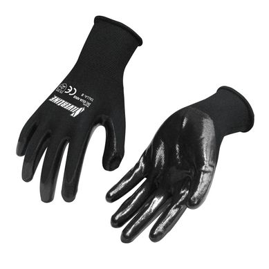 Guantes de Nylon con Palma de Nitrilo