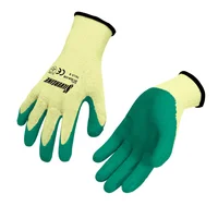 Guantes de Poliéster con Palma de Látex