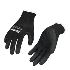 Guantes de Poliéster con Palma de Látex