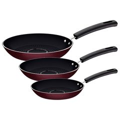Set de 3 Sartenes de Aluminio Excellent 20/24/30 cm