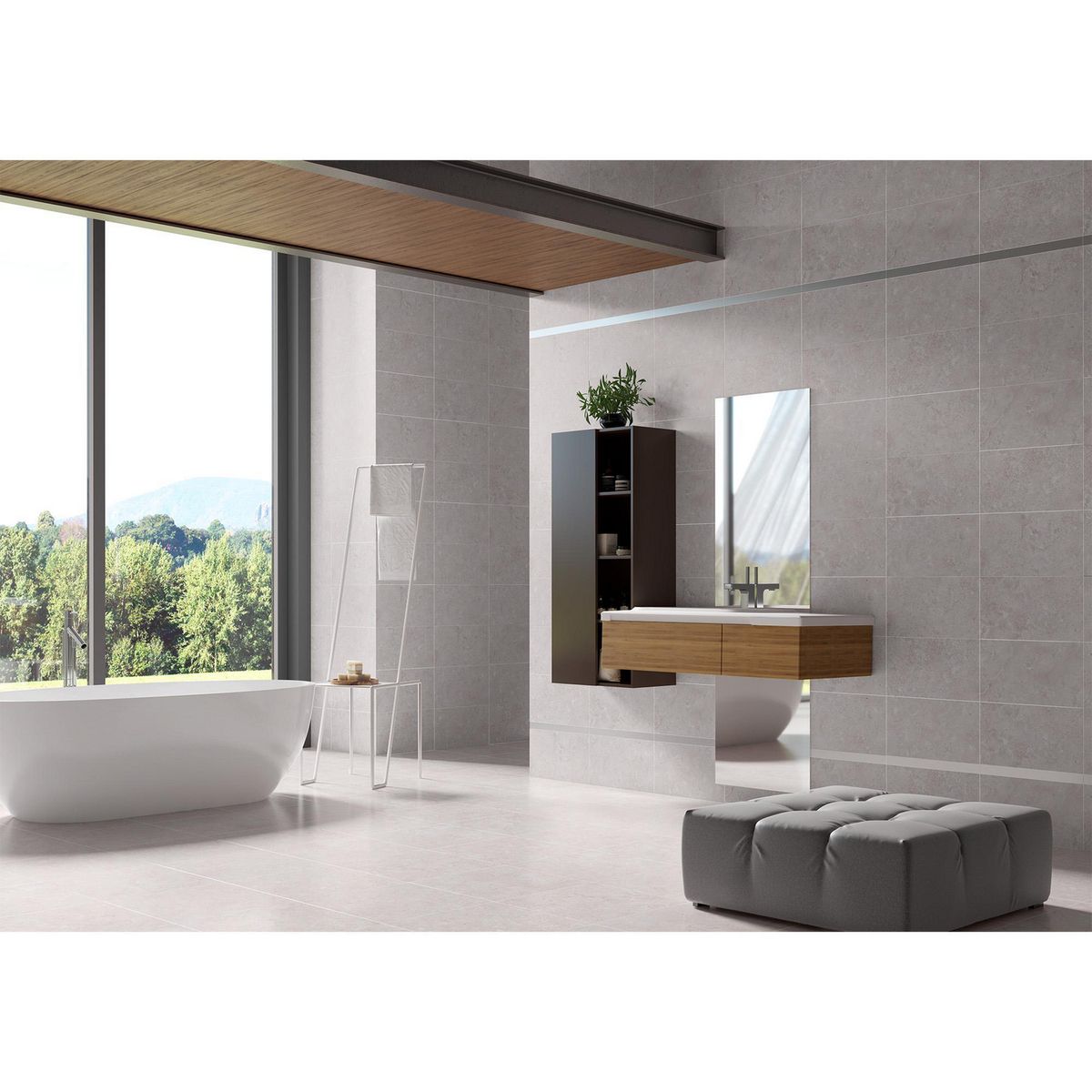 Piso Cerámico Coliseum Beige 44x44 cm Satín 1.92 m2, marca Porcelanite - Foto 2