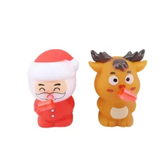 Santa/reno saca-lenguas