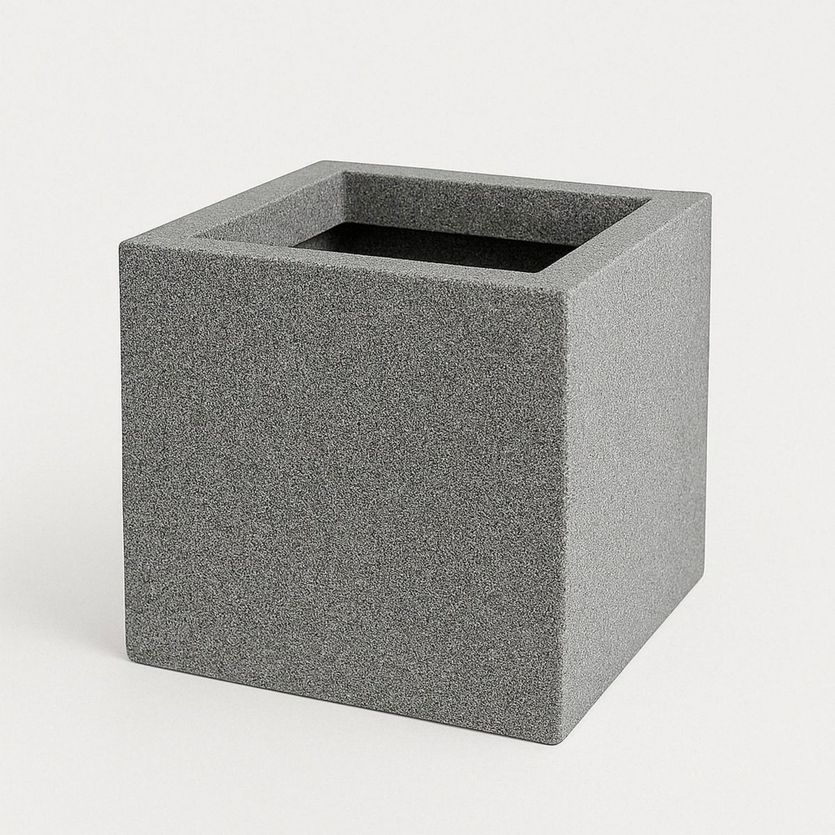 New Garden - Maceta Cúbica Narciso Granito 40 x 40 x 36 cm