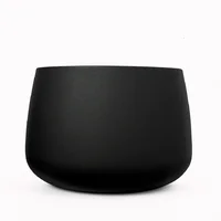 Maceta Ovoide Camelia Negro