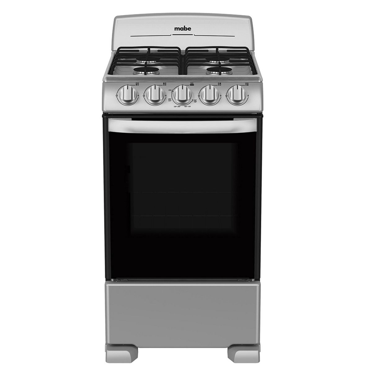 Estufa de piso 50 cm Plata Mercury Mabe EM5030BAIS1, marca Mabe - Foto 2