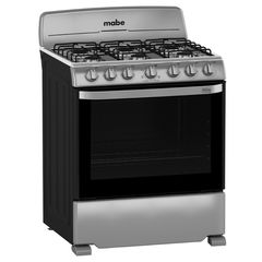 Estufa de Piso 76 cm Plata Mercury Mabe EM7620BAIS2