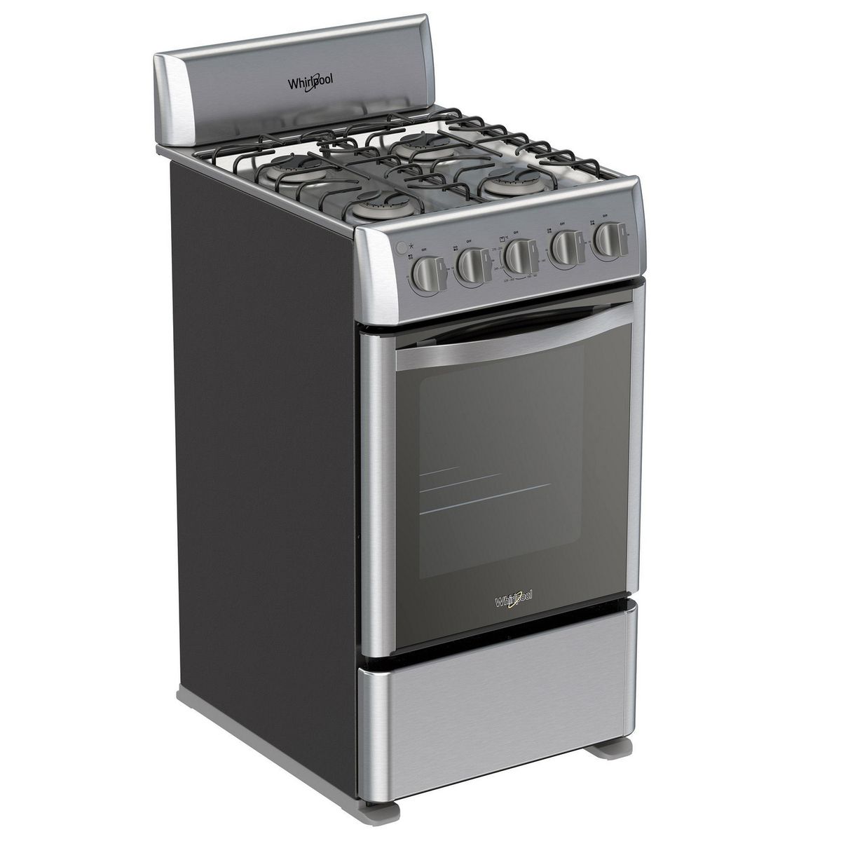Estufa de Piso 20" Gris Whirl WWR3000S, marca Whirlpool - Foto 2