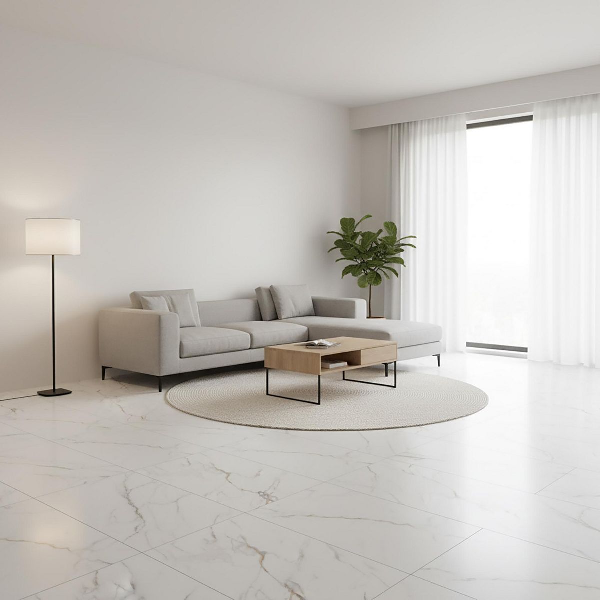 Tendenzza - Piso Porcelanato Benetto 60 x 120 cm 2.16 m2