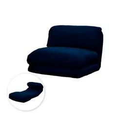 Sillón Convertible Matrimonial Azul