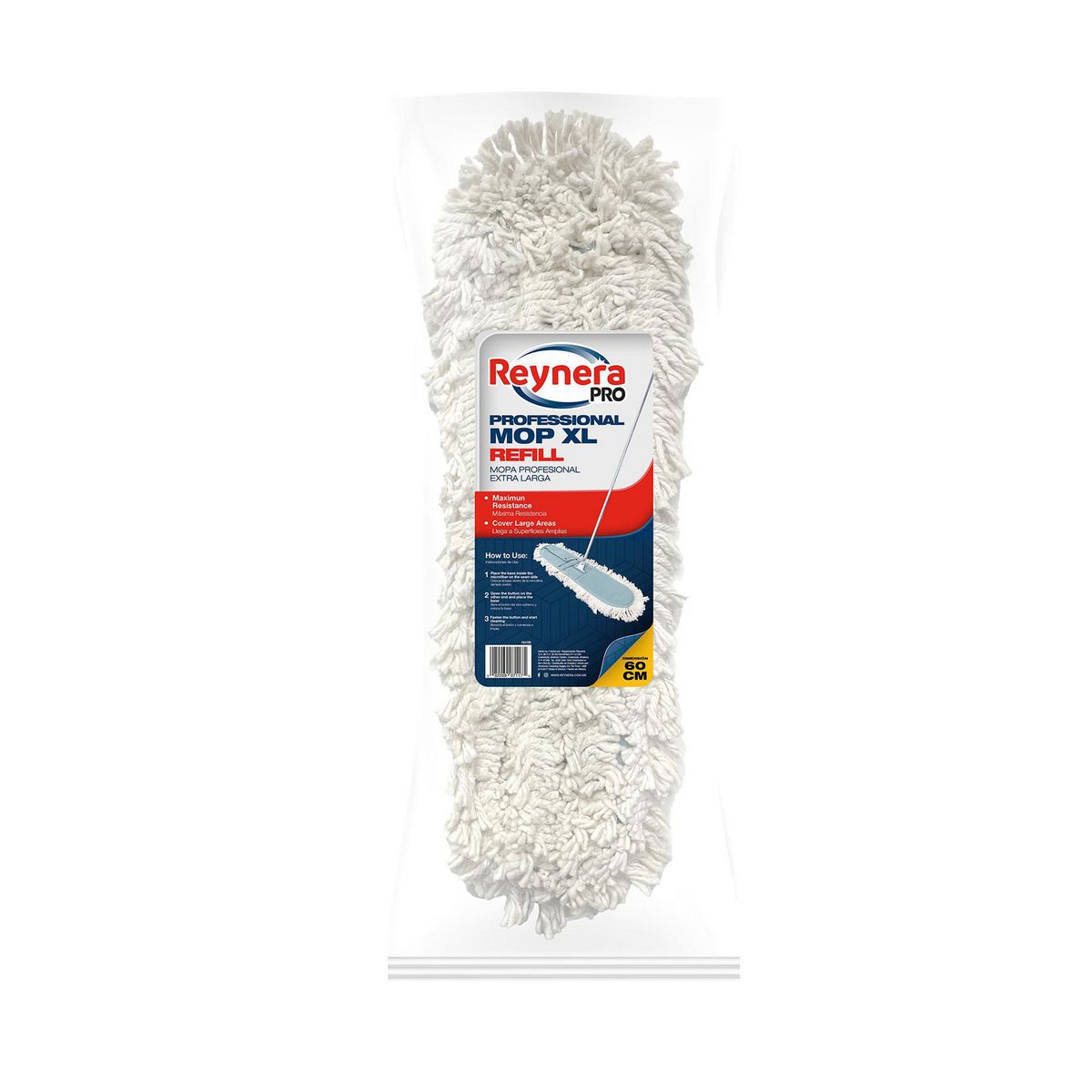 Reynera - Repuesto De Mop Tipo Americano 60 Cms