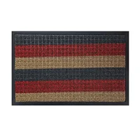 Tapete de entrada Grass design rayas 45x75 cm
